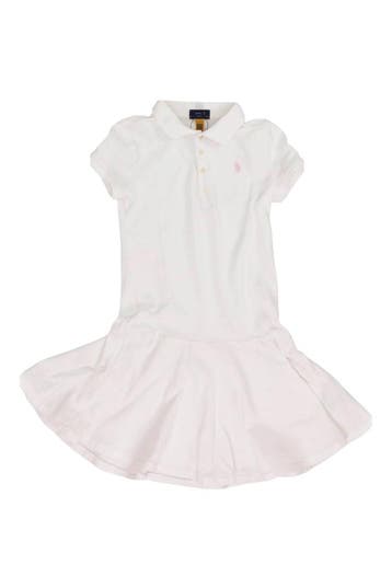 Ralph Lauren Jurk Meisjes in maat 140 Wit, Verzenden, Nieuw, Ralph Lauren, Jongen of Meisje