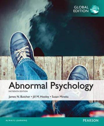 Abnormal Psychology, Global Edition - Butcher James, Verzenden, Gelezen, Butcher James