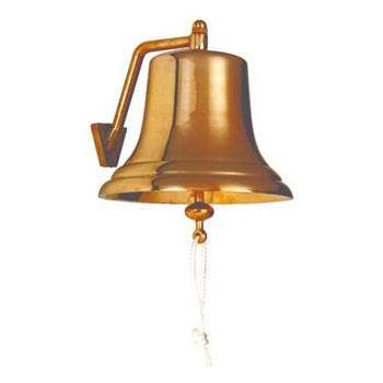 Talamex Scheepsbel Messing Groot-Diameter 30 cm, Ophalen of Verzenden, Nieuw