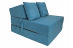 Matras Bank Blauw 200x70 | Modern | A-kwaliteit, Huis en Inrichting, Banken | Bankstellen, Overige materialen, Eenpersoons, Minder dan 75 cm