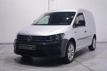 Volkswagen Caddy 2.0 TDI Airco cruise Leder Interieur, Stof, Gebruikt, Euro 6, Volkswagen