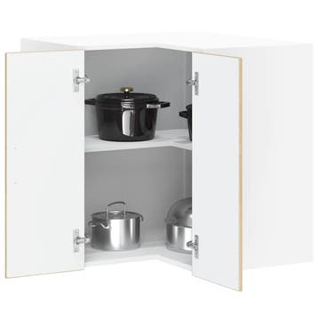 vidaXL Keuken hoekkast Porto bewerkt hout sonoma, Verzenden, Nieuw, Bruin