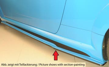 Side skirt aanzetstuk | geschikt voor Audi | TT S-Line / TTS, Verzenden, Nieuw, Audi