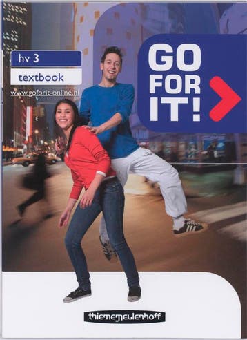 Go for it 3 HV Textbook 9789006144789, Zo goed als nieuw