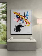 RAM - Vs Banksy Rat - Here to Stay - XL Size