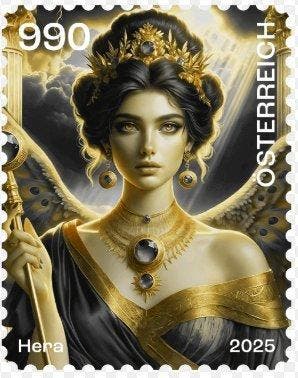Oostenrijk 2025/2025 - Crypto Stamps Helden van de, Gestempeld