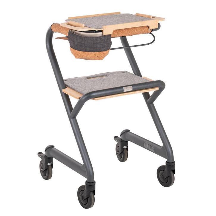 Saljol WR56 - Indoor Rollator - Velvet Grey - Compleet Uitge, Diversen, Rollators, Nieuw, Ophalen of Verzenden