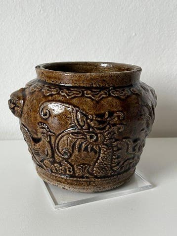 Vaas, China, 17e eeuw. - Steengoed - China - Ming Dynastie