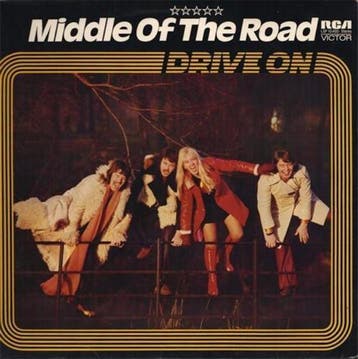 LP gebruikt - Middle Of The Road - Drive On, Verzenden, Zo goed als nieuw, Overige formaten
