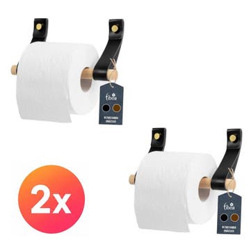 2x Luxe Toiletrolhouder Wc Rolhouder WC Papierhouder, Nieuw