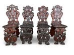 Stoel (4) - Hout - Antieke Renaissance-stoelen, Antiek en Kunst