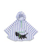HEMA Takkie babyponcho strepen blauw, Kleding | Dames, Verzenden, Nieuw