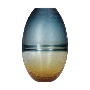 Vaas - Glas - Luxe geslepen kristalglas