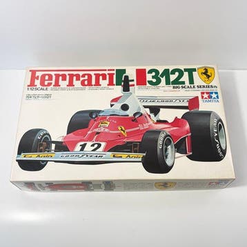 Tamiya 1:12 - Modelbouwdoos - Ferrari 312T 1975 F-1 Champion, Nieuw