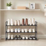 Metalen Schoenenrek 3 Lagen – Ruimte voor 12–15 Paar, Verzenden, Nieuw