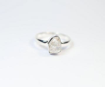 Herkimer-diamant ring / nieuw- 2.64 g - (1)