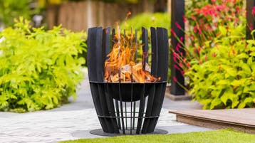 Baylor Vuurkorf Fire Pit Staal Industrieel Terrasverwarmi..., Verzenden, Nieuw