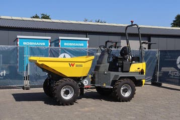 Veiling: Dumper Wacker Neuson DW30 Diesel 36kW 2024 Nieuw, Ophalen