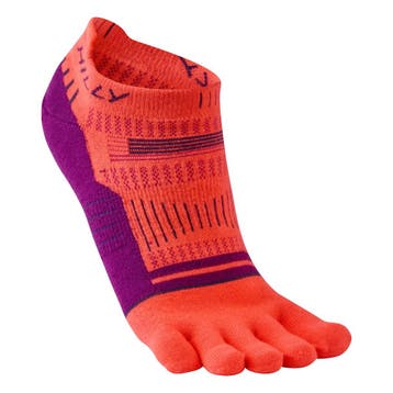 Hilly Toe Socklet No-show teensokken  Oranje/Roze - 39-42, Verzenden, Nieuw, Kleding