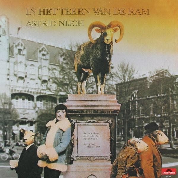 LP gebruikt - Astrid Nijgh - In Het Teken Van De Ram, Cd's en Dvd's, Vinyl | Nederlandstalig, Zo goed als nieuw, Overige formaten