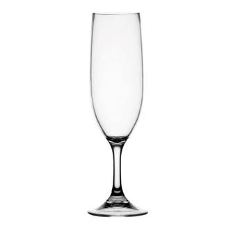 Scheepsservies Party Zes Champagneglazen Clear met Antislip, Ophalen of Verzenden, Nieuw
