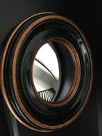 Spiegel - Glas - CONVEX, HEKSENOOG, BUTLER, Antiek en Kunst