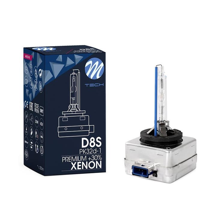 Xenonlamp D8S Premium 4300K - Enkel - M-Tech, Auto-onderdelen, Remmen en Aandrijving, Nieuw, Verzenden