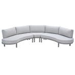 Garden Impressions Mallorca loungeset 3-delig - taupe, Verzenden, Nieuw