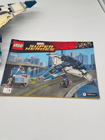 Lego Set - 76032 - Marvel - 76023, Nieuw