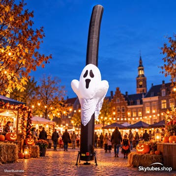 Skytube Spook 6 meter - Halloween blikvanger, Ophalen of Verzenden