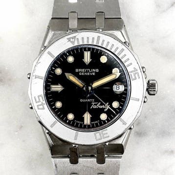 Breitling - Eric Tabarly Rare Diver Black Dial - Ref. 80770, Nieuw