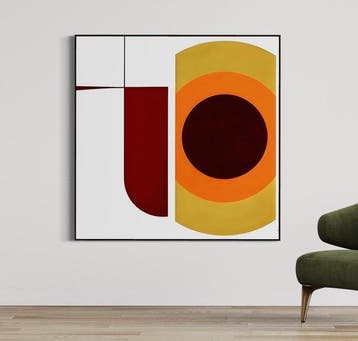 Jonathan Antony - Utopian # 1490. XL 1025 x 1025 mm.