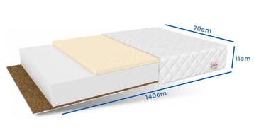 Baby Matras 70x140 | Koudschuim | A-kwaliteit | Beste Prijs, Kinderen en Baby's, Kinderkamer | Bedden, Nieuw, 70 tot 85 cm, Matras