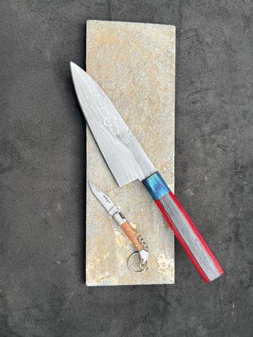 Hekito - Keukenmes - Carving knife - Exclusief Vintage