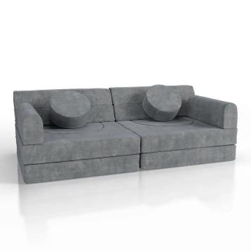 Kinderbank Kayo - Corduroy - Incl. Kussens - Lichtgroen, Kinderen en Baby's, Kinderkamer | Overige Meubels, Verzenden, Nieuw