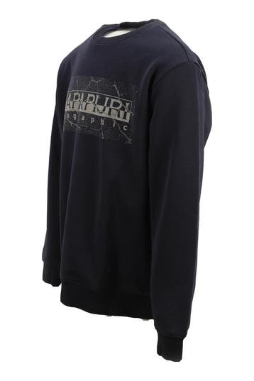 Napapijri Trui in maat L Blauw, Kleding | Heren, Truien en Vesten, Verzenden, Zo goed als nieuw, Blauw, Napapijri