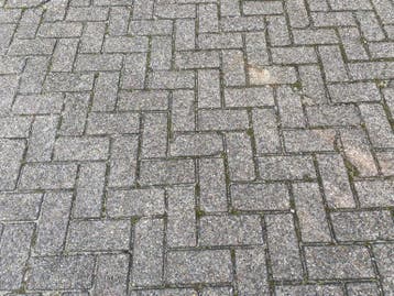 Gebruikte betonklinkers UTRECHT, losgestort Grijs 21x10,5..., Ophalen of Verzenden, Gebruikt, Klinkers