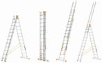 Ladder 8,65m Aluminium | Veilig | Beste Prijs, Doe-het-zelf en Verbouw, Ladders en Trappen, Nieuw, Ophalen of Verzenden, Ladder