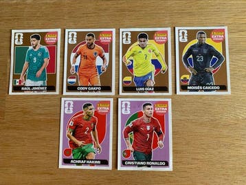 2026 Panini World Cup Stickers Cristiano Ronaldo Extra, Nieuw