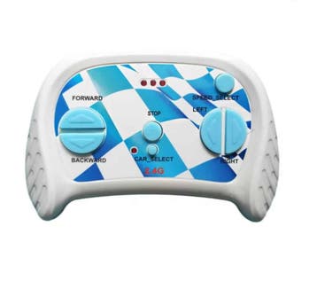 Afstandsbediening 2.46 Ghz wit/blauw, Verzenden, Nieuw