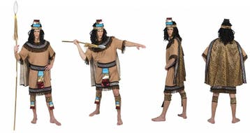 Azteken kostuum man, Ophalen of Verzenden, Nieuw