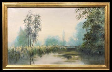 European School (c. 1950) - Morning Mist