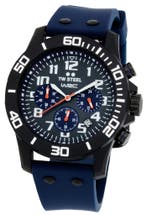 TW Steel CA5 Carbon chronograaf horloge 44 mm, Overige merken, Overige materialen, Verzenden, Polshorloge