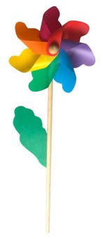 Gebro windmolen bloem speelgoed kle van €9,95 voor €4,97, Ophalen of Verzenden, Nieuw