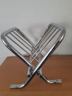 Zack Design - Tijdschriftenhouder - Inklapbaar - Chroom -