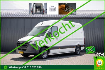Zakelijke Lease |  Mercedes-Benz Sprinter 311 CDI L2H2 | Vol, Stof, Gebruikt, Wit, Mercedes-Benz