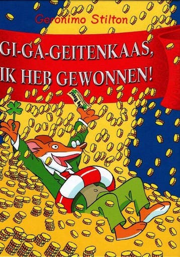 Gi-Ga-Geitenkaas, ik heb gewonnen - Geronimo Stilton, Verzenden, Zo goed als nieuw, Geronimo Stilton