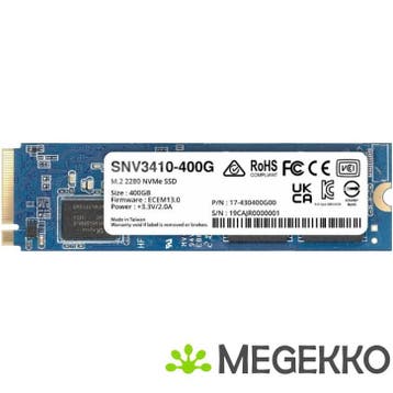 Synology SSD SNV3410 400GB, Verzenden, Nieuw, Synology