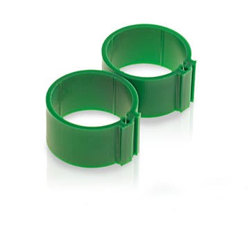 Pluimvee ring  8 mm donkergroen, Dieren en Toebehoren, Ophalen of Verzenden, Nieuw