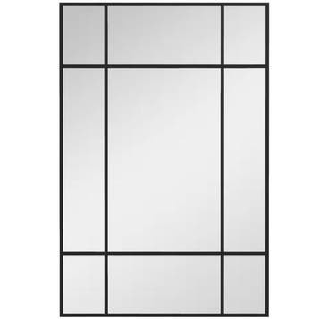 Rechthoekige Wandspiegel 90x60 cm Metalen Frame Raamdesign, Verzenden, Nieuw